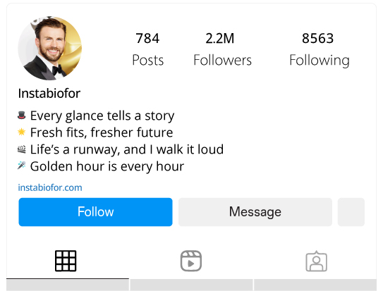 Stylish-Fame-Instagram-Bio-for-Celebrity-Copy-and-Paste