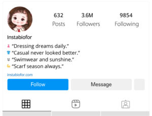 Concise-Medium-Length-Fashion-Bios